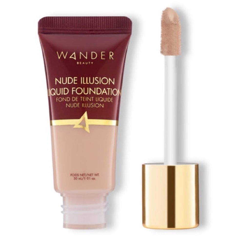 Wander Beauty Nude Illusion Liquid Foundation, fair light